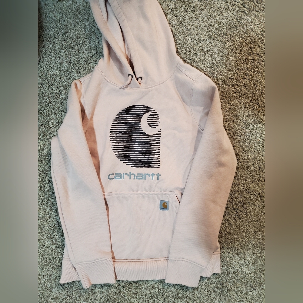 Carhartt Light Pink Relaxed Fit Hoodie